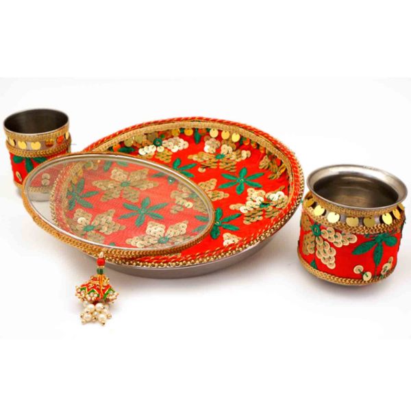 Perfect Patterns Karwachauth Set