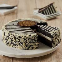 Black and White Mousse Cake, Send Cake To Houston