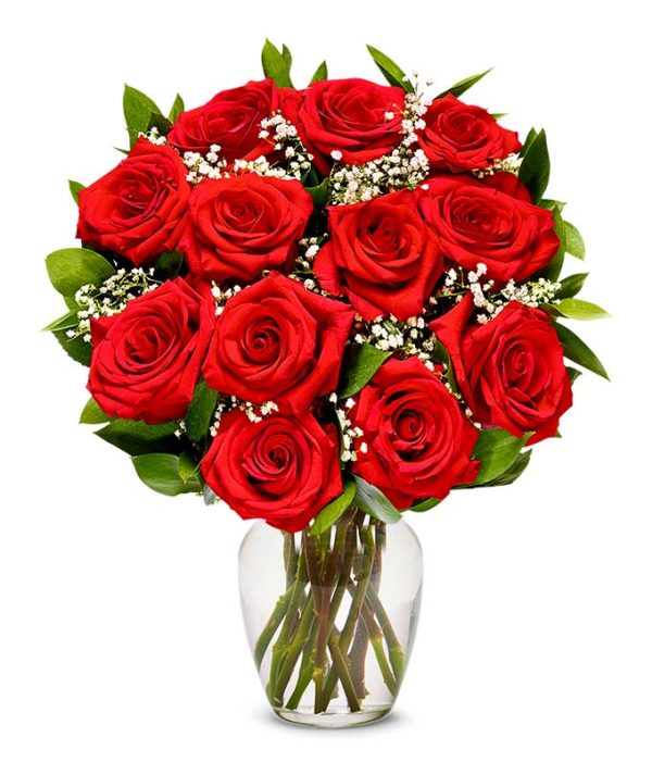 Timeless Red Roses bouquet with some beautiful roses