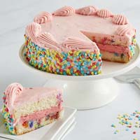 Strawberry Funfetti Cake, Cake Delivery Chicago Il