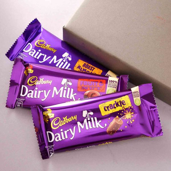 Bhai Dooj Tikka Holder With Dairy Milk-silk - Image 3