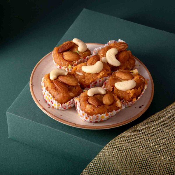 Karwachauth Thali & Badam Pinni Hamper - Image 3