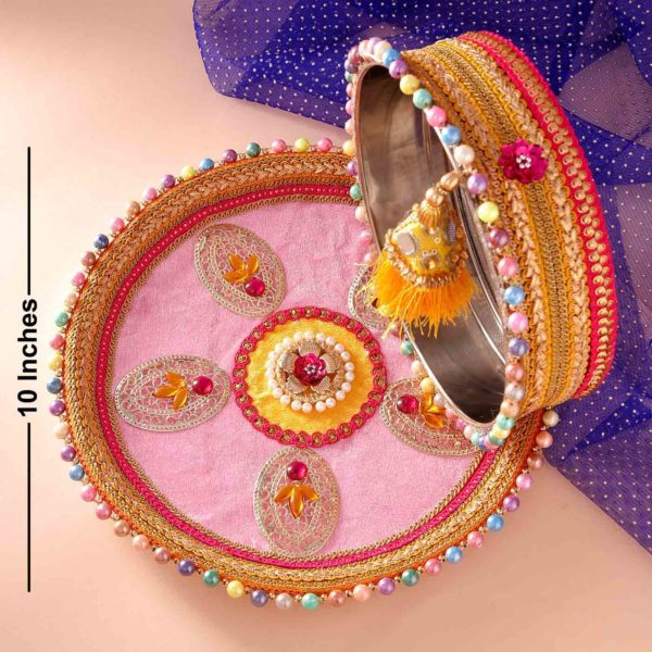 Karwachauth Thali & Sweet - Salty Hamper - Image 5