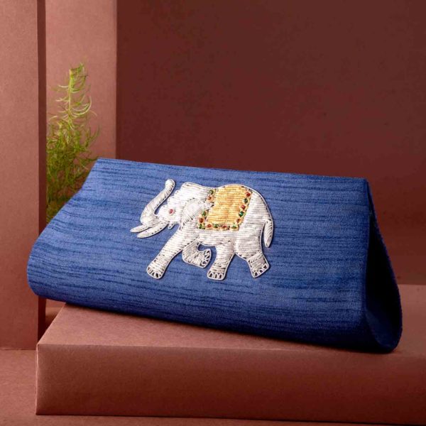 Zari Clutch- Earring Combo - Image 6
