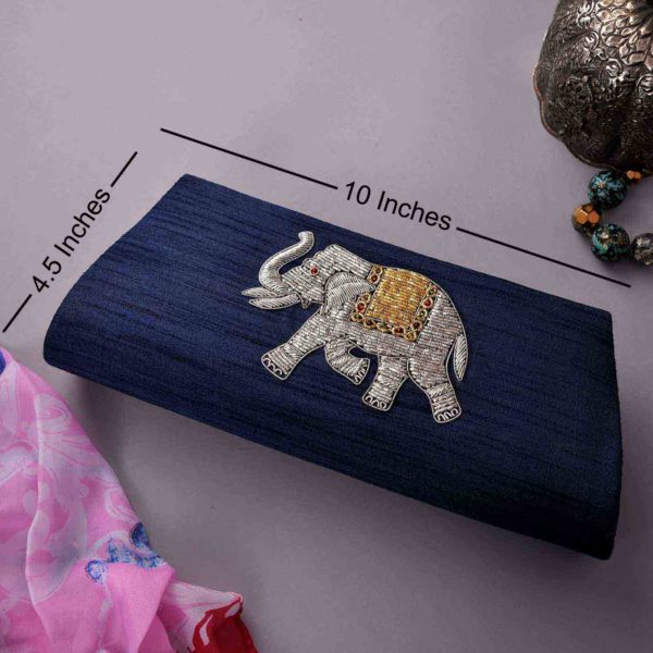Zari Clutch- Earring Combo - Image 3