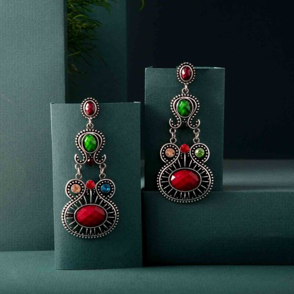 Embroidered Zari Jewellery Box,Jewellery  , Almonds Trio Hamper - Image 5