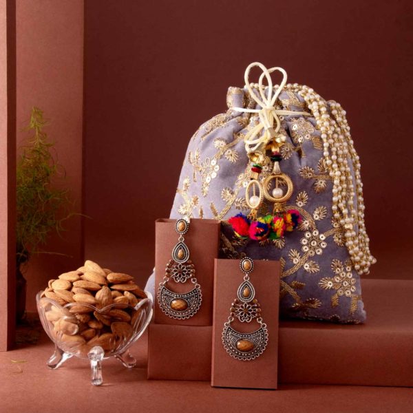 Potli Bag  & Earrings Hamper
