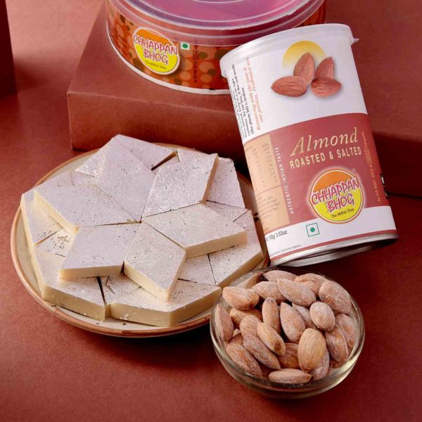 Lakshmi Ganesha Katli Almonds Duo - Image 2