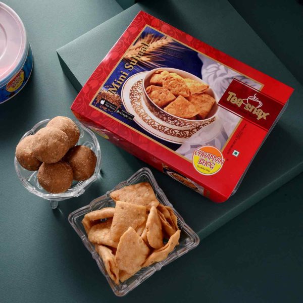 Lakshmi Ganesha Panjiri Ladoo Suhal  Hamper - Image 3