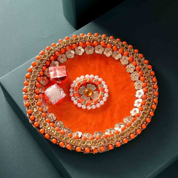 BHAI DOOJ  ALMOND KATORI WITH POOJA THALI - Image 2