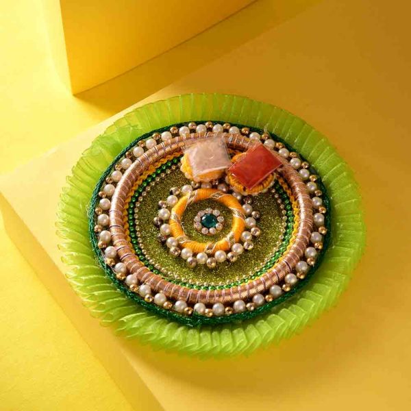 BHAI DOOJ PISTA WITH POOJA THALI - Image 2