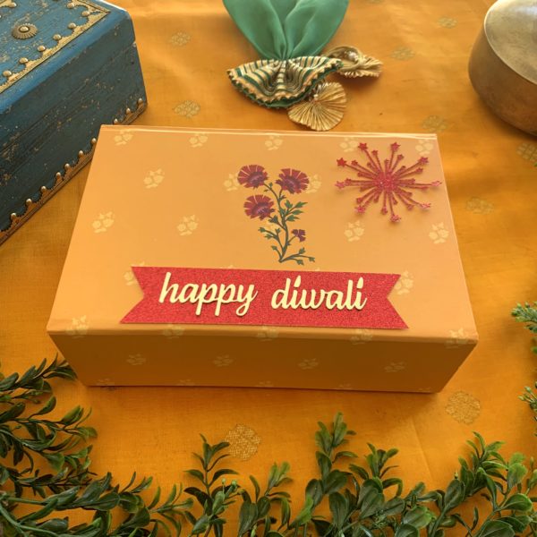 The Quintessential Diwali Gift Box with Exotic Handcrafted Chocolates, Nuts and Dried Fruit - Image 2