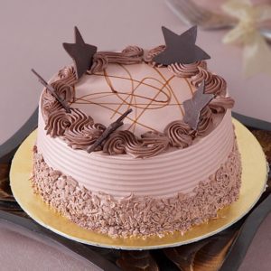 Delicious Star Chocolate Cake