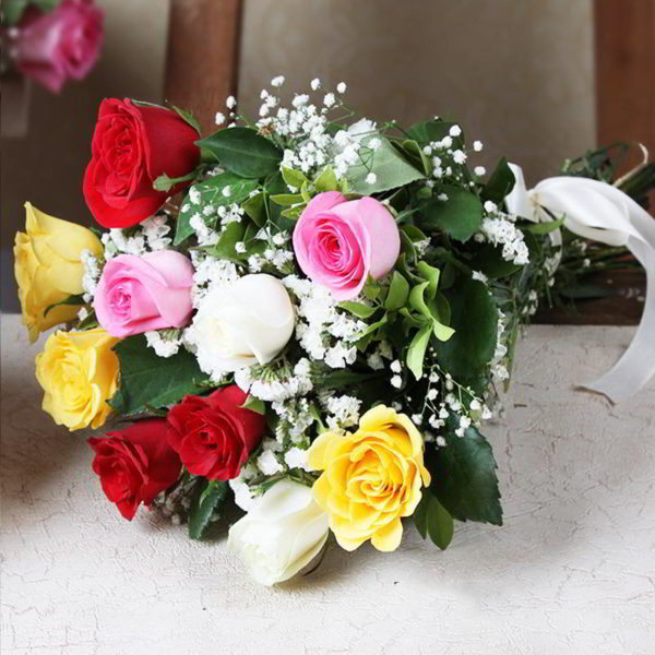 Bouquet of Mix Roses Online - Same Day Delivery