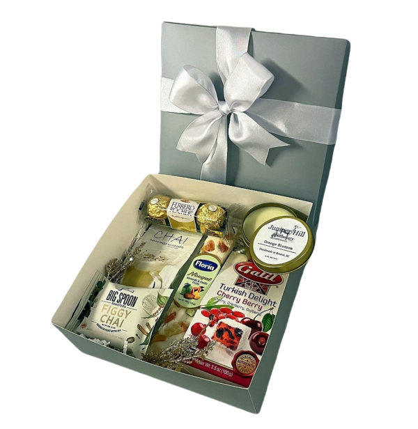 Silver treat box