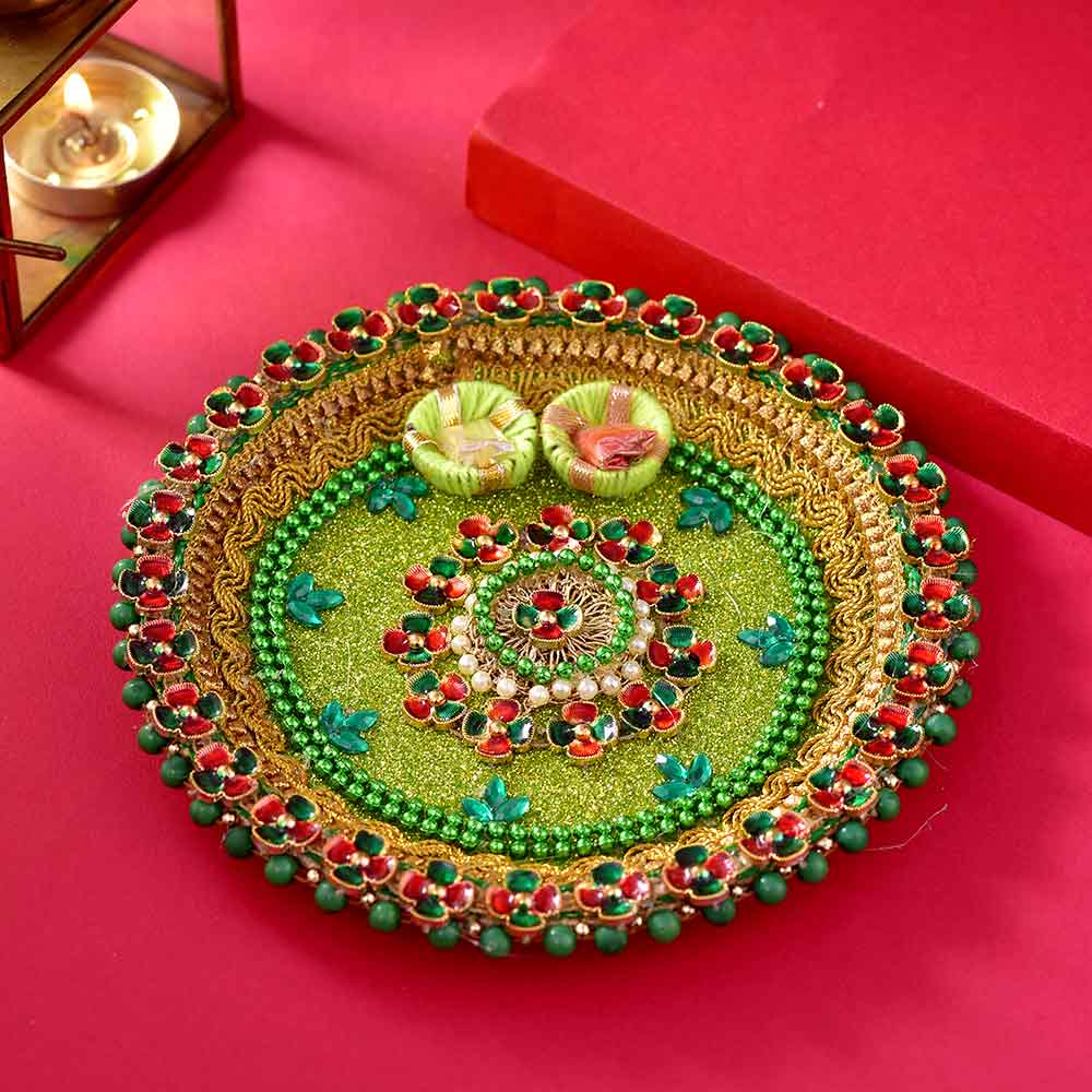 Bhaidooj Pooja Thali Mathura Peda Combo