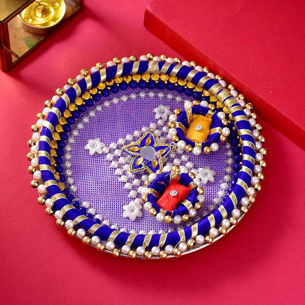 Bhaidooj Pooja Thali Batisha Slice