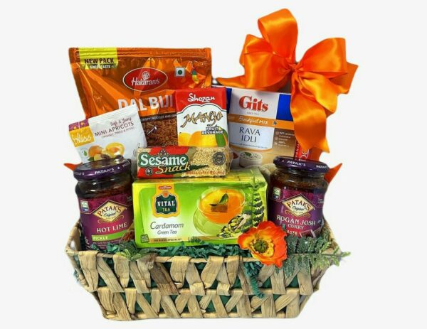8 indian taster gift basket
