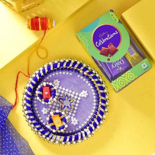 Bhaidooj Pooja Thali Cadbury's Celebraion Duo