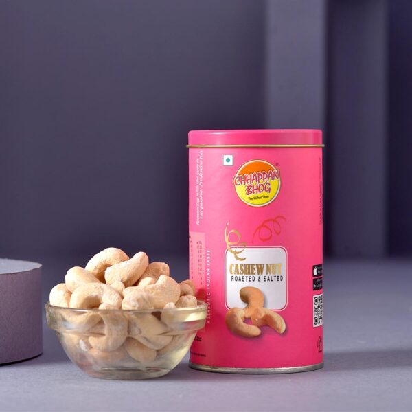 Shringar Potli ,Pink Beads & Crystals Karwachauth PoojaThali & Cashew Hamper - Image 4