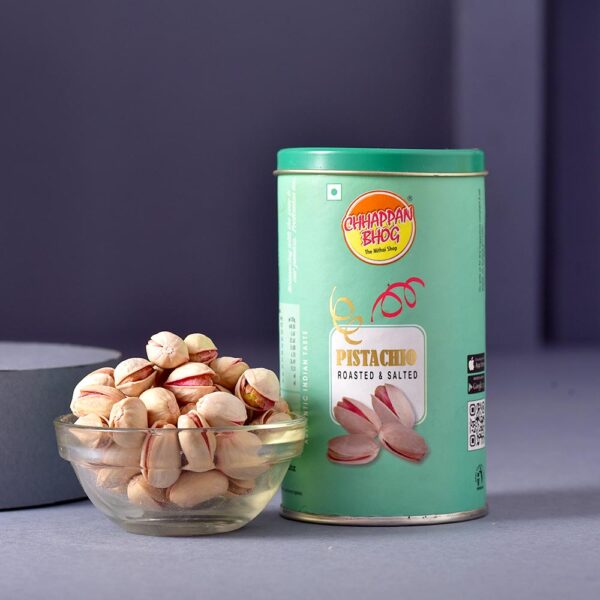 Radha Krishna Karwachauth PoojaThali & Pistachio Nuts Combo - Image 3