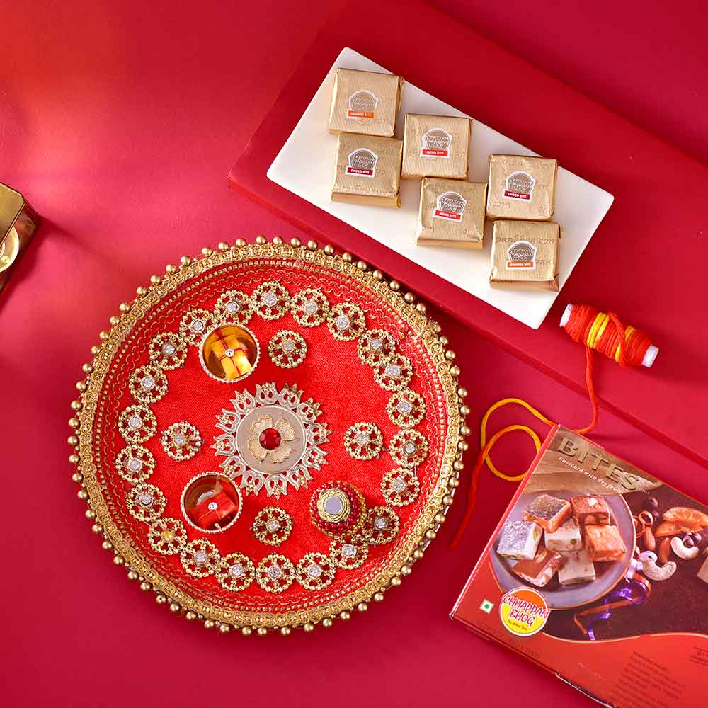 Bhaidooj Pooja Thali Mewa Bite  Duo
