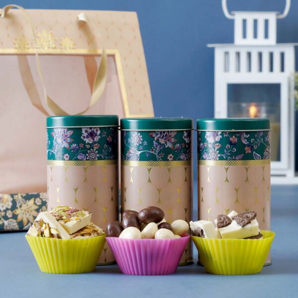 Triple Chocolate Can Set  Bhaidooj hamper( USA) - Image 2