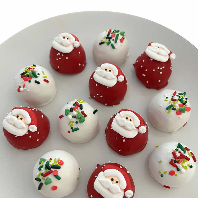 "Austin Cake Balls Christmas Collection 12 Cake Balls  "