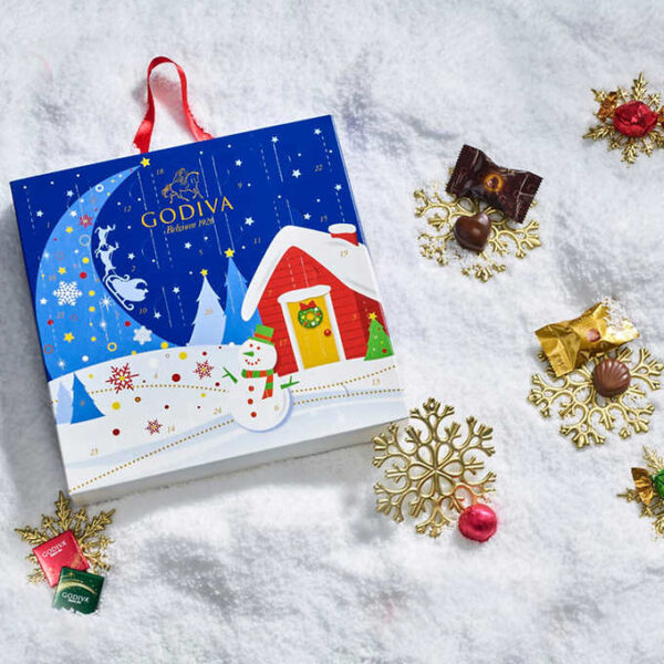 22Godiva Holiday Premium Chocolate Advent Calendar 2 pack 22B 2
