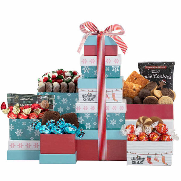 Holiday Cheer Tower of Sweets