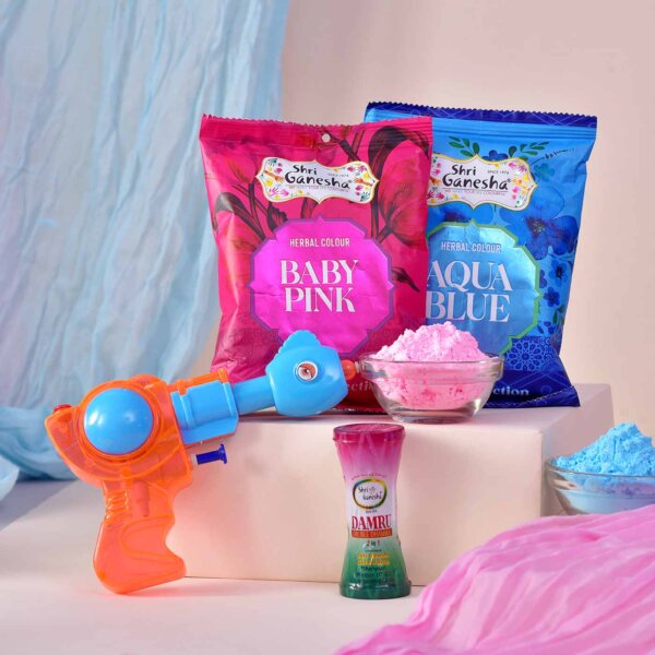 Holi Gulal Pichkari Kids  Skincare Potli Bag - Image 5