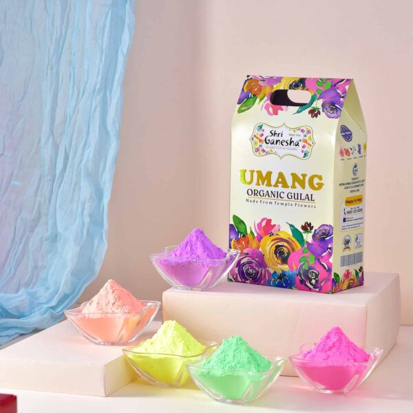 Temple Flower ORGANIC Gulal & Gujiya Gift Pack - Image 5