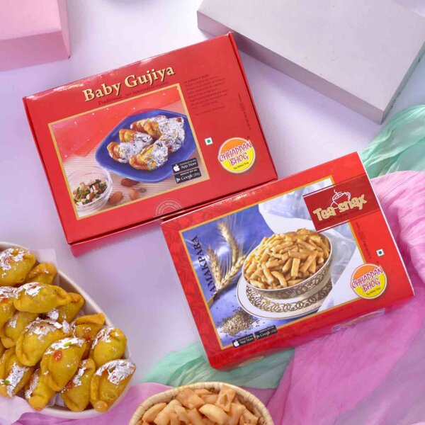 DISNEY Herbal Neon Fruit Gulal Gujiya Snack Hamper - Image 4