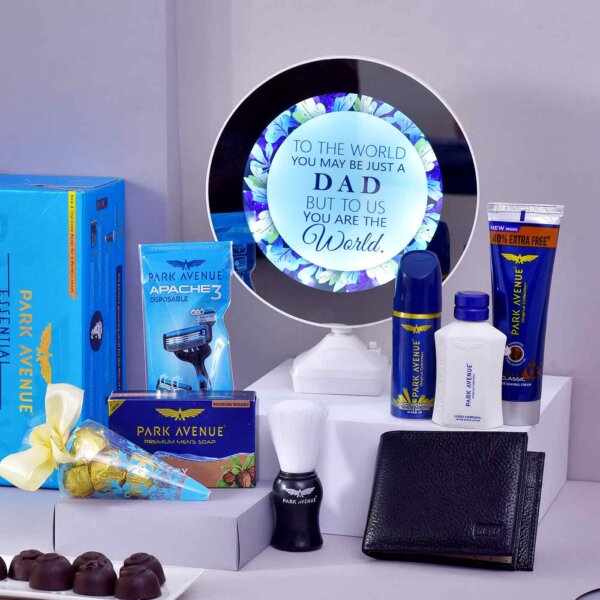 Dad is my world Hamper