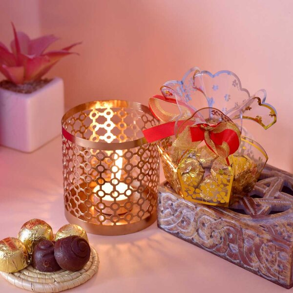 Votive & Chocolate Duo  for india