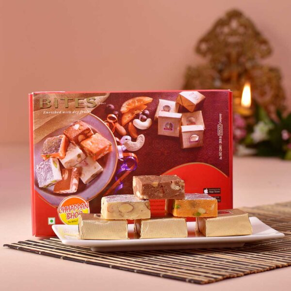 Brass Kerala Deep , Mewa Bite & Pistachios Hamper for usa - Image 4