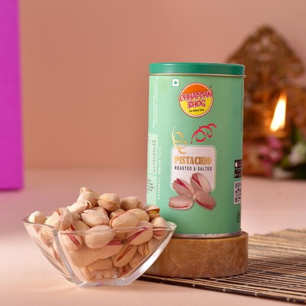 Brass Kerala Deep , Mewa Bite & Pistachios Hamper for usa - Image 3