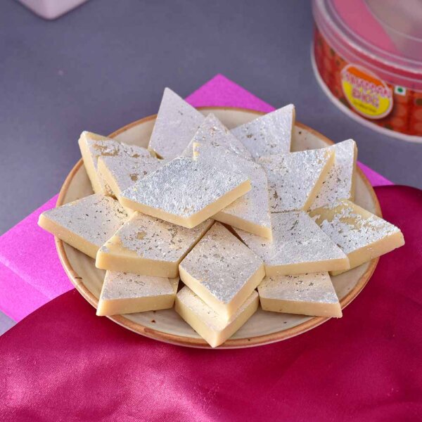 Brass Uddippi Deep , Kaju barfi & Almonds Trio  for usa - Image 4