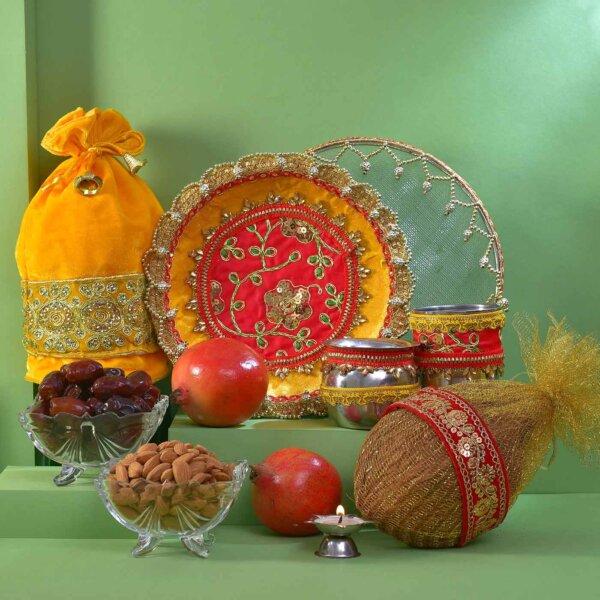 Karwachauth Pooja Thali Hamper - Image 5