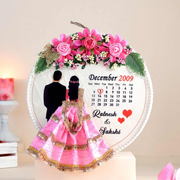 Personalized Anniversary Calander