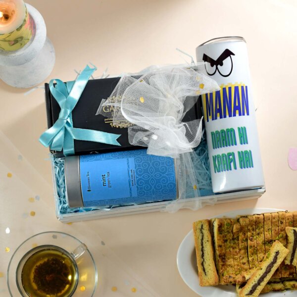 Naam hi kaafi hai flask hamper