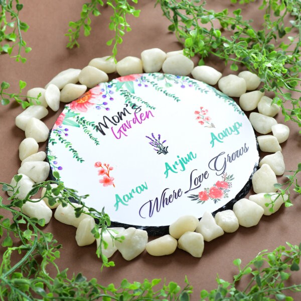 Mom's garden Stone