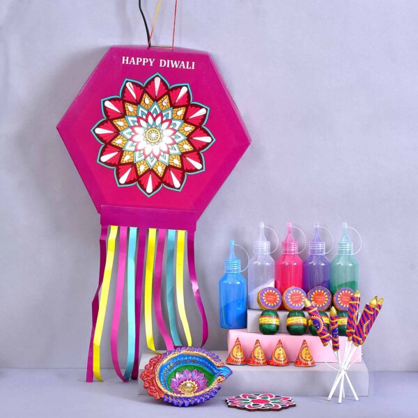Diwali Crackers Shape Chocolates Hamper