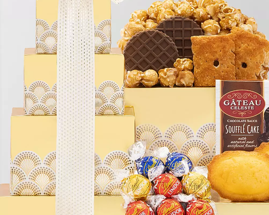 "Lindt Chocolate and Sweets Tower "