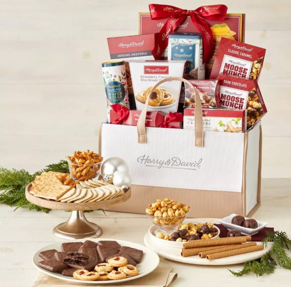 The Harry & David Festive Moments Tote